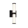 Quintiesse Fayton QN-FAYTON-S-BK Stena svietidlo 1x14W/LED 3000K 985lm IP44