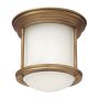 Quintiesse HADRIAN QN-HADRIAN-MINI-F-BR-OPAL Stropné svietidlo 1x60W/E27 IP44