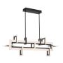 Quintiesse Inizio QN-INIZIO-LP-M-BK Stropná lampa 1x86W/LED 3000K 3305lm IP20