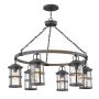 Quintiesse LAKEHOUSE QN-LAKEHOUSE6-P-DZ Závesná lampa 6x60W/E27 IP44