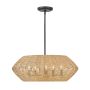 Quintiesse Luca QN-LUCA-5P-M-BK-CAM Závesná lampa 5x40W/E14 IP20