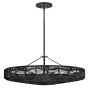 Quintiesse Ophelia QN-OPHELIA-6P-BK-BK Závesná lampa 6x40W/E14 IP20