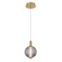 Quintiesse Palmas QN-PALMAS-1MP-BG Závesná lampa 1x12W/LED 3000K 791lm IP20