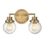 Quintiesse POPPY QN-POPPY2-HB-BATH Stena svietidlo 2x60W/E27 IP44