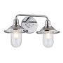 Quintiesse RIGBY QN-RIGBY2-BATH-PC Stena svietidlo 2x40W/E27 IP44