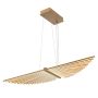 Quintiesse Seraph QN-SERAPH-LP-L-BG Závesná lampa 1x57W/LED 3000K 1192lm IP20