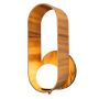 Quintiesse Sfera QN-SFERA-WB-L-TEAK Stena svietidlo 1x40W/E27 IP20