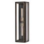 Quintiesse Shaw QN-SHAW-2M-BK Stena svietidlo 2x40W/E27 IP44