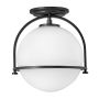 Quintiesse SOMERSET QN-SOMERSET-F-O-BK Stropná lampa 1x60W/E27