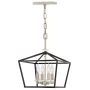 Quintiesse STINSON QN-STINSON-4P-M-BK Závesná lampa 4x60W/E14