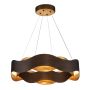Quintiesse Vaughan QN-VAUGHAN-P-M-BRZ-GD Závesná lampa 1x80W/LED 3000K 1302M IP20