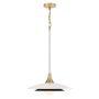 Quintiesse Welsh QN-WELSH-P-WHT Závesná lampa 1x15W/LED 3000K 750lm IP20