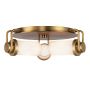 Quintiesse Wynwood QN-WYNWOOD-F-VBS Stropné svietidlo 3x60W/E14 IP20
