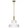 Quoizel Brecken QZ-BRECKEN-2P-OZ-ABG Závesná lampa 2x60W/E27 IP20