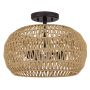 Quoizel Casablanca QZ-CASABLANCA-3SF-PBZ Stropná lampa 3x60W/E27 IP20