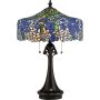 Quoizel COBALT QZ-COBALT-TL Stolná lampa 3x60W/E27
