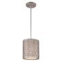 Quoizel CONFETTI QZ-CONFETTI-P-S Závesná lampa 1x60W/E27