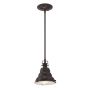 Quoizel EASTVALE QZ-EASTVALE-P-S Závesná lampa 1x60W/E27