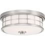 Quoizel GUARDIAN QZ-GUARDIAN-F-BN Stropné svietidlo 2x60W/E27 IP44