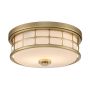 Quoizel Guardian QZ-GUARDIAN-F-PNBR Stropné svietidlo 2x60W/E27 IP44