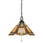 Quoizel INGLENOOK QZ-INGLENOOK-P-A Závesná lampa 3x60W/E27