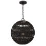 Quoizel Lindendale QZ-LINDENDALE-P-WT Závesná lampa 1x60W/E27 IP44