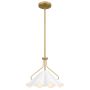 Quoizel Mejia QZ-MEJIA-1P-S-AB Závesná lampa 1x60W/E27 IP20