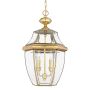Quoizel NEWBURY QZ-NEWBURY8-L-PB Závesná lampa 2x60W/E14 IP23