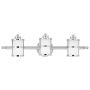 Quoizel TRANQUIL BAY QZ-TRANQUIL-BAY3 Stena svietidlo 3x40W/G9 IP44