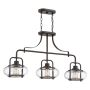Quoizel Trilogy QZ-TRILOGY-ISLE-OZ Závesná lampa 3x60W/E27