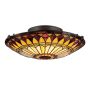 Quoizel WEST END QZ-WEST-END-F Stropné svietidlo 2x75W/E27