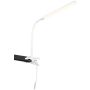Trio NEVADA R57941131 Stolná lampa s klipom 1x5w/led 3000+4000+5000k 600lm ip20
