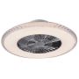 Trio HARSTAD R62412106 Ventilátor 1x40w/led 3000-6500k 5000lm ip20