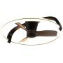 Trio STOCKHOLM R64262132 Ventilátor 1x37w/led 2700-6500k 4300lm ip20