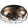 Trio TRONDHEIM R61095032 Ventilátor 4x10w/e27 ip20