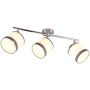Trio DAVOS R81553006 Bodové svetlo 3x10w/e14 ip20