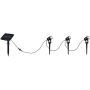 Trio OBIDOS R83256332 Záhradný reflektor 3x0.5w/led 4000k 35lm ip44