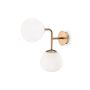 Maytoni Erich MOD221WL-02G Stena svietidlo 2x40W/E14 IP20