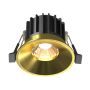 Maytoni Round DL058-12W3K-BS Vstavané downlight svetlo 1x12W/LED 3000K 930lm IP20