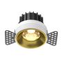 Maytoni Round DL058-12W3K-TRS-BS Vstavané downlight svetlo 1x12W/LED 3000K 920lm IP20