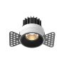 Maytoni Round DL058-7W3K-TRS-B Vstavané downlight svetlo 1x7W/LED 3000K 450lm IP20