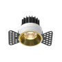 Maytoni Round DL058-7W3K-TRS-BS Vstavané downlight svetlo 1x7W/LED 3000K 480lm IP20