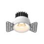Maytoni Round DL058-7W3K-TRS-W Vstavané downlight svetlo 1x7W/LED 3000K 460lm IP20