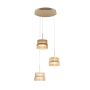 Maytoni Scala MOD496PL-L33BZK Závesná lampa 3x33W/LED 3000K 3650lm IP20