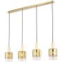 Dar Lighting Savannah SAV0435 Závesná lampa 4x40w/E27
