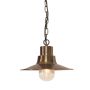 Elstead Lighting SHELDON SHELDON-CH-BR Závesná lampa 1x60W/E27 IP44