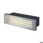 SLV BRICK 229110 Schodová lampa na zabudovanie 1x3.3W/LED 3000K 52LM IP54