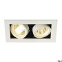 SLV KADUX 115521 Vstavané downlight svetlo 2x50W/GU10 IP20