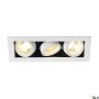 SLV KADUX 115531 Vstavané downlight svetlo 3x50W/GU10 IP20