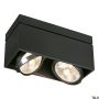 SLV KARDAMOD 117110 Natáčané downlight svetlo 2x75W/GU10/ES111 IP20
